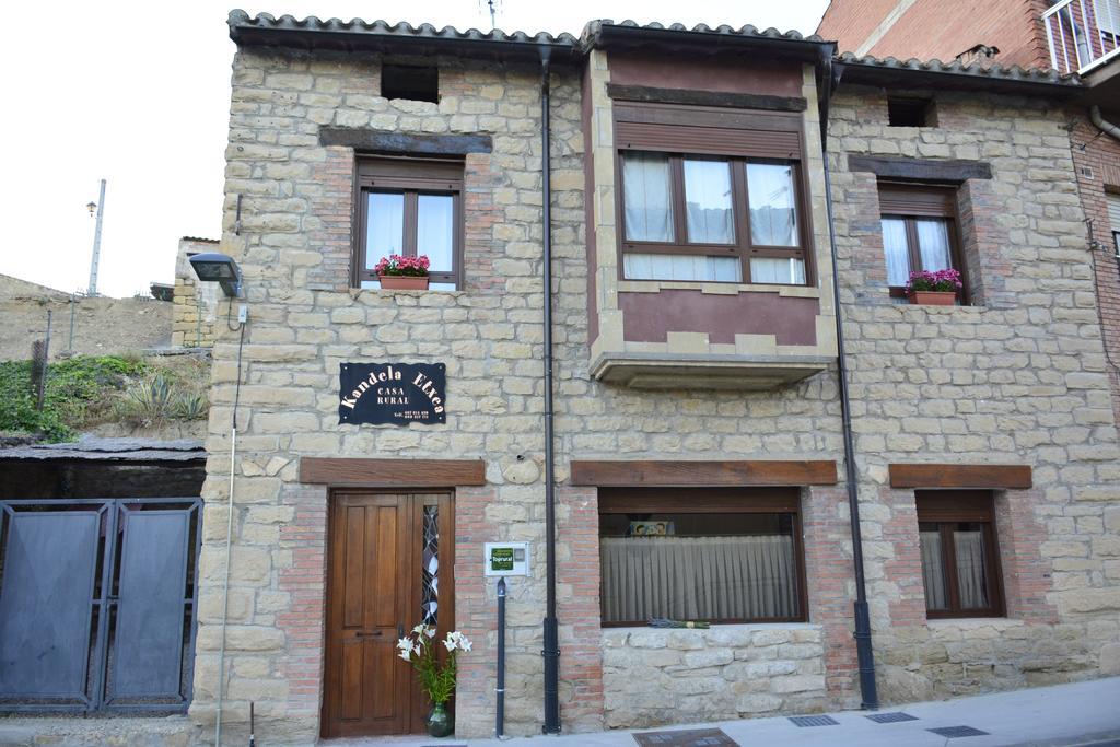 Casa Rural Kandela Etxea La puebla de Labarca 외부 사진