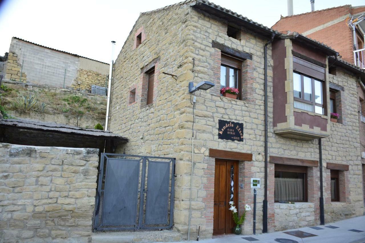 Casa Rural Kandela Etxea La puebla de Labarca 외부 사진